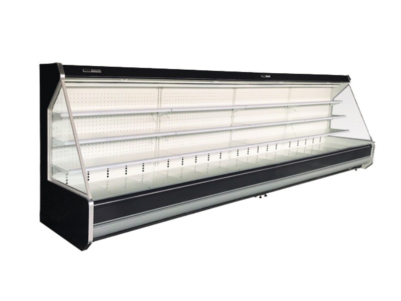 4 Layers Shelves Open Vertical Multi Deck Display Chiller