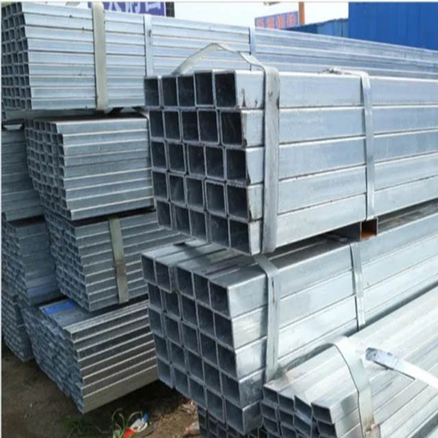 Galvanized steel square  pipe/tube