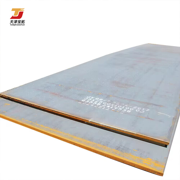Sae 4140 Hot Rolled Steel Plate Q235B Q355B MS Carbon Coated Price A36 Steel Sheets Customized Black Wear Resistant Steel