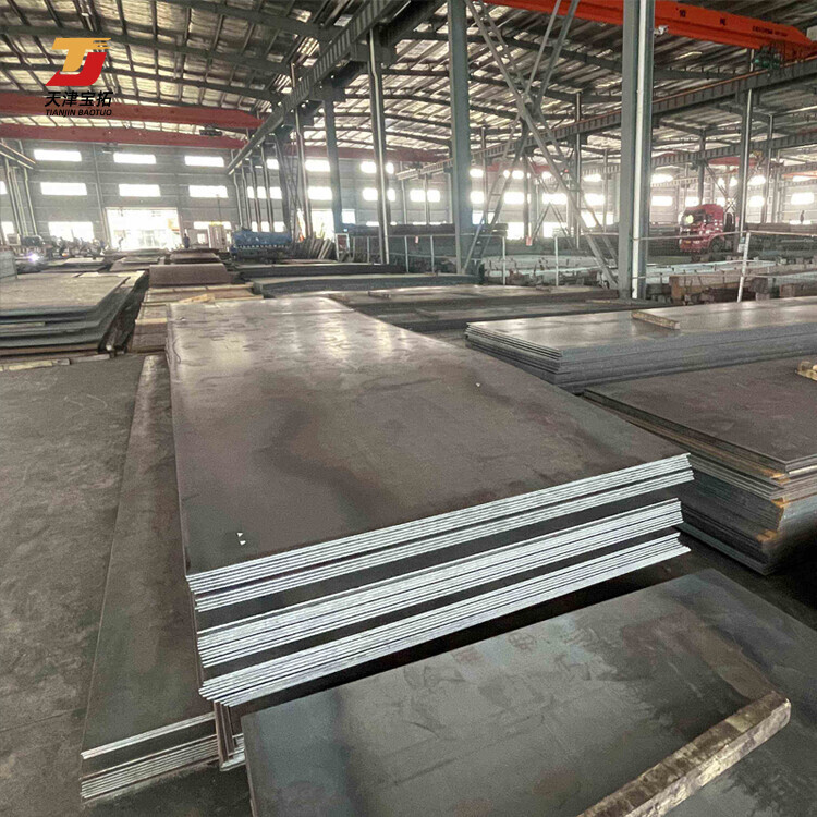 Sae 4140 Hot Rolled Steel Plate Q235B Q355B MS Carbon Coated Price A36 Steel Sheets Customized Black Wear Resistant Steel