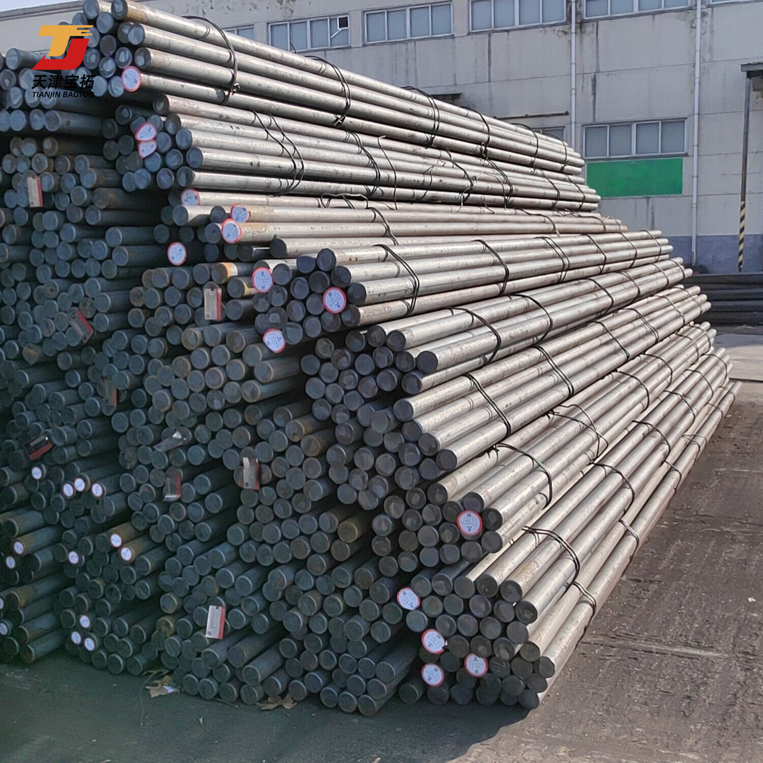 ASTM A36 Q235 Ss400 S235jr Q345b S355jr S20c 1045 S45c C45 1020 Hot Rolled Roundcarbon steel bar