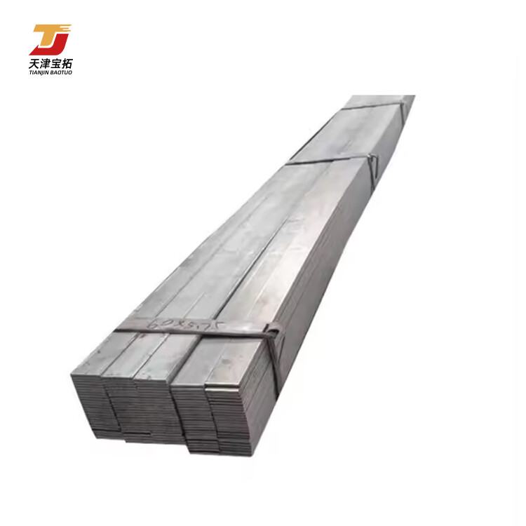 Flat Bar Hot Dip Zinc Coated Flat Steel 40x4 60x6 Galvanized Steel Size 30*3mm Mold Steel Cold Drawn Building Structure Is Alloy