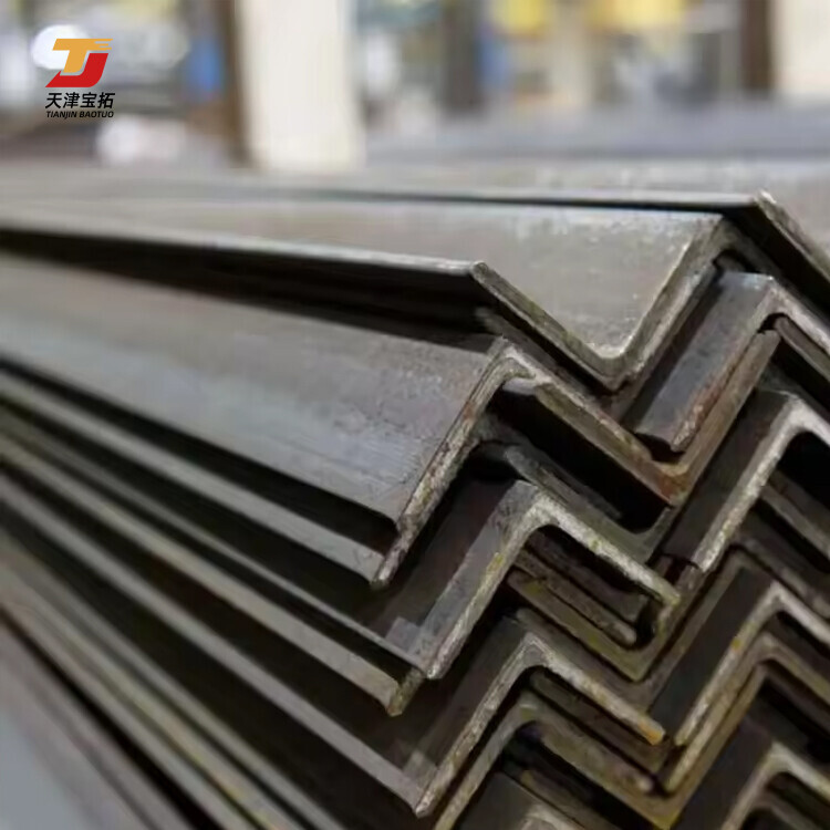Hot Sale Angle Steel ASTM A36 A53 Q235 Q345 Carbon Equal 2 Inch Angle Steel Galvanized Iron L Shape 250x250 Mild Steel Angle Bar