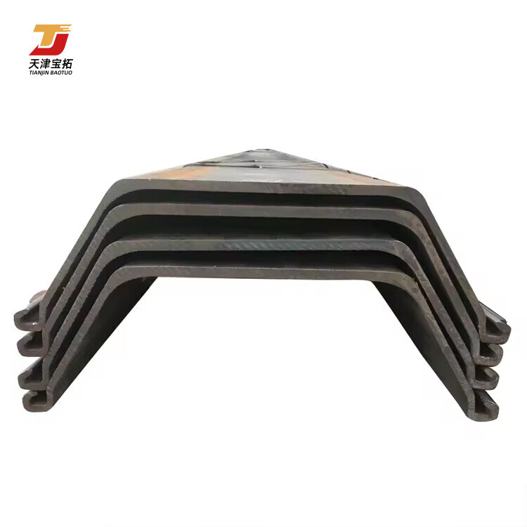 Hot Sale River Bank Protection steel structure for retaining earth or water Steel Sheet Pile Product