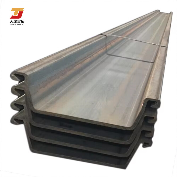 Hot Sale River Bank Protection steel structure for retaining earth or water Steel Sheet Pile Product