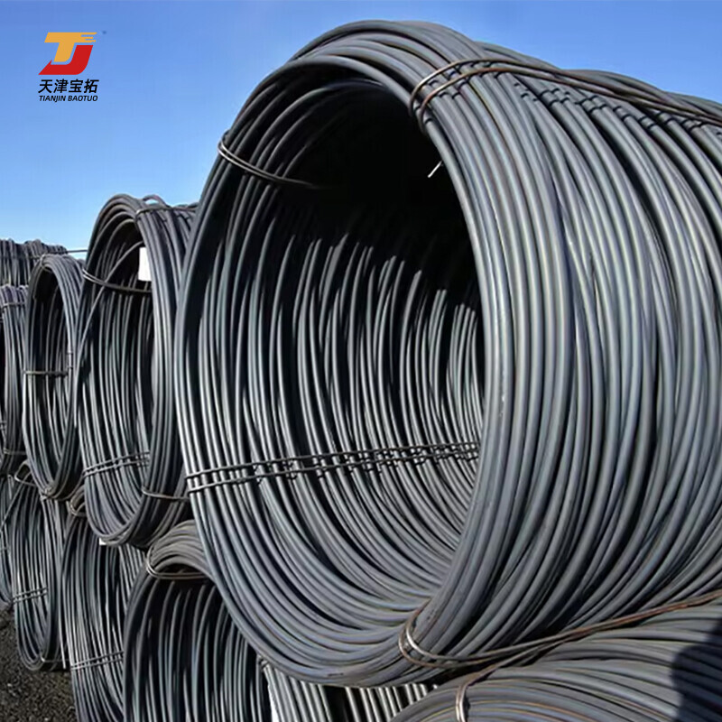 High Carbon 0.6mm-6mm Q195 Q235 Material Carbon Steel Wire
