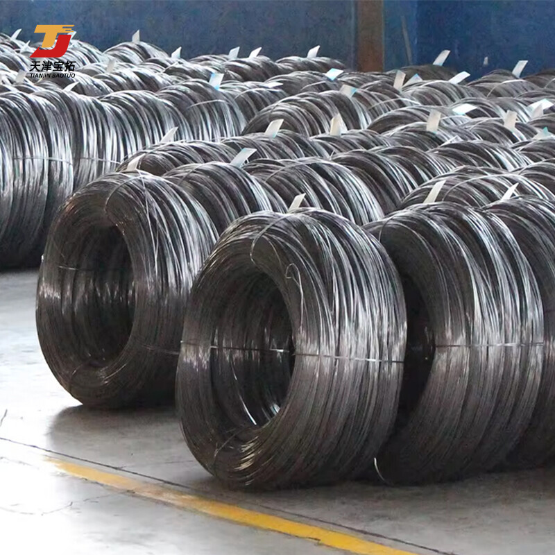 High Carbon 0.6mm-6mm Q195 Q235 Material Carbon Steel Wire