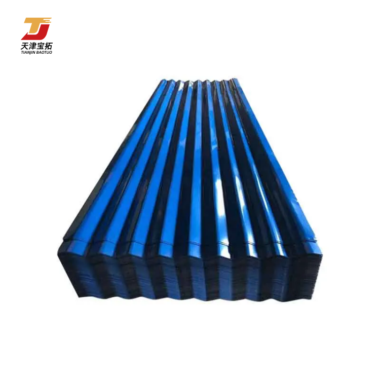 ASTM DIN Certified Zinc Roof Panels Color Coated PPGI Corrugated Prepainted Galvanized Steel Sheets Plate Iron Roofing Steel