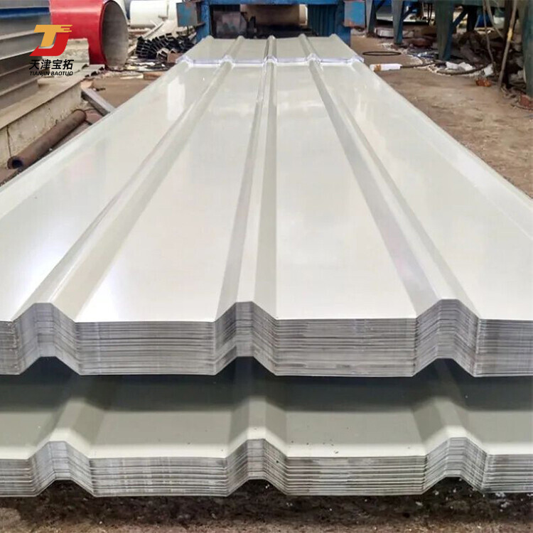 High Strength Colour coated roofing sheets color painted roof panels Building Materials In China
