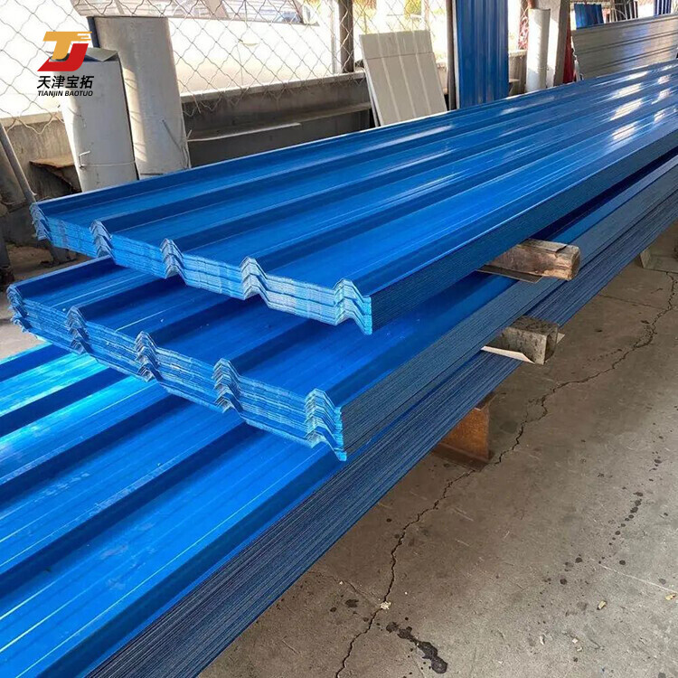 Color Coated Galvanized Corrugated Board For Roofing Dx51d G550 Color Painted Roofing Panel