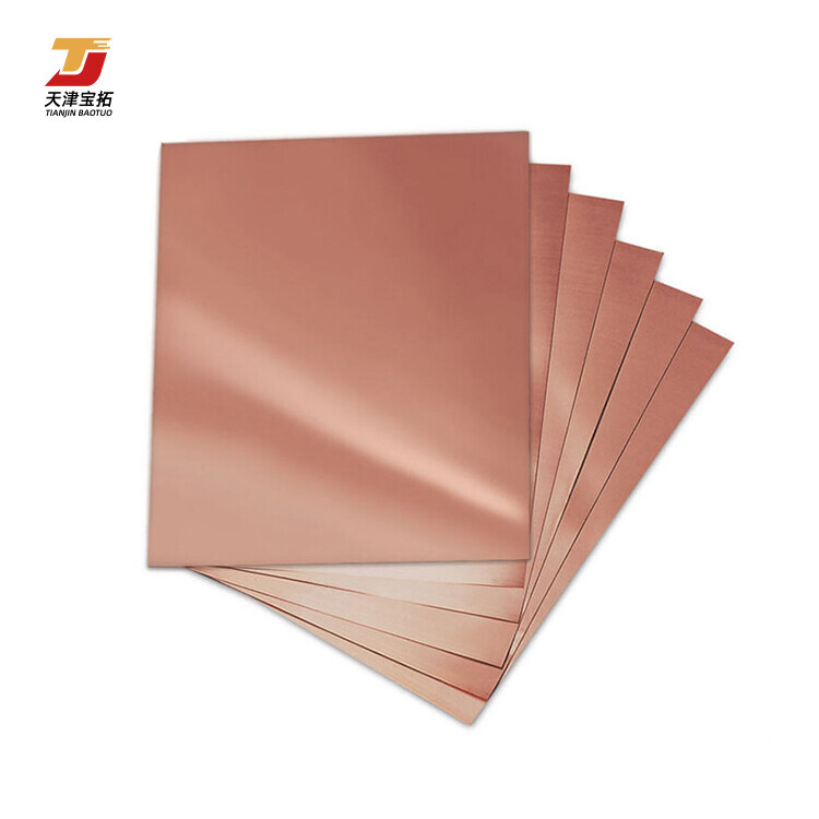 Factory direct sales cheap source se-cu copper plate