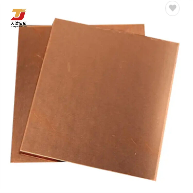Wholesale Copper Cathodes Plates 3mm 5mm 20mm Thickness 99.99% Copper Cathodes T2 4x8 copper Plate Sheets Supplier Price