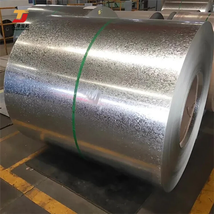 Hot Dipped galvanized Steel coils DX51D Z100/275 galvanized Steel coils