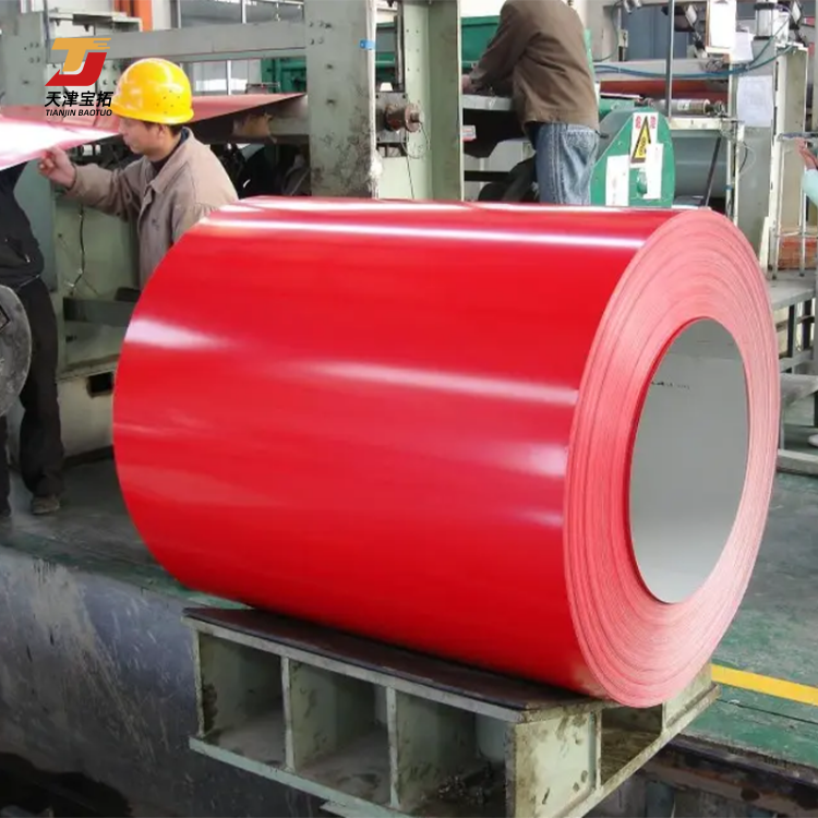 Hot Sale PPGI/PPGL Color Coated Steel coil/prepainted Steel coil In Stock