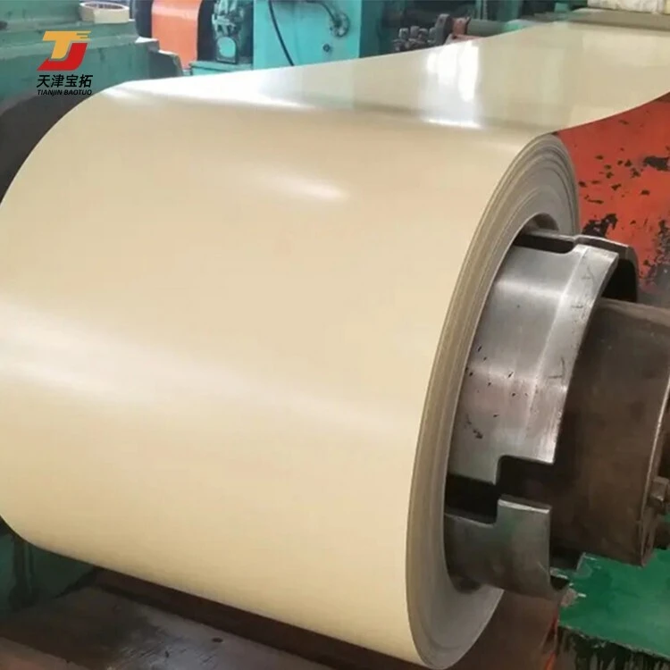 Custom Made Pattern PPGI PPGL Coil Beautiful Building Materials Color Coated Steel Coil