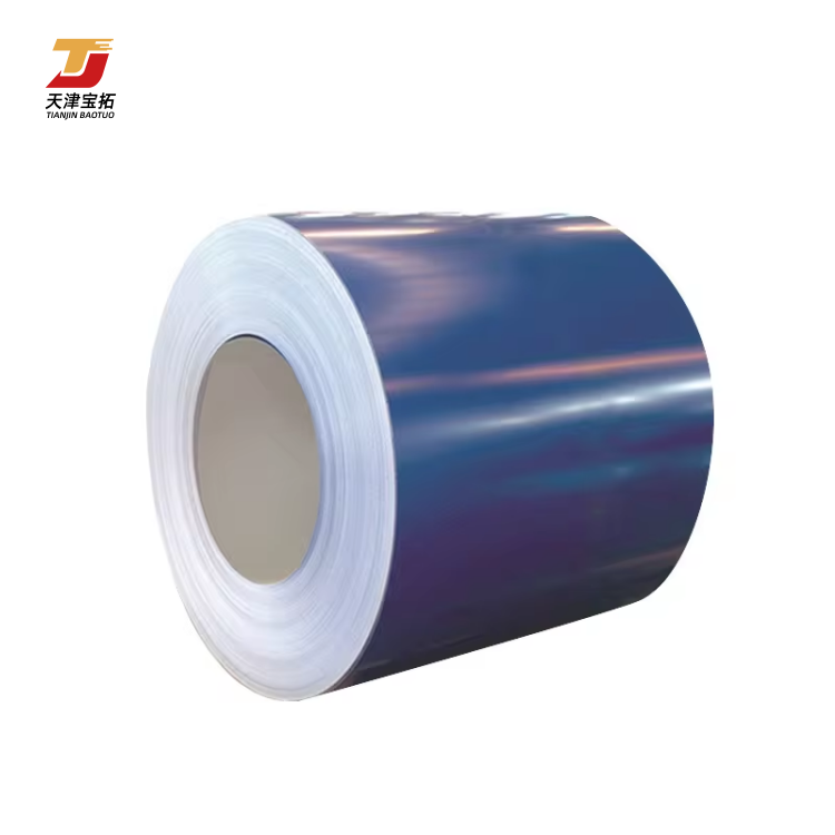 Custom Made Pattern PPGI PPGL Coil Beautiful Building Materials Color Coated Steel Coil