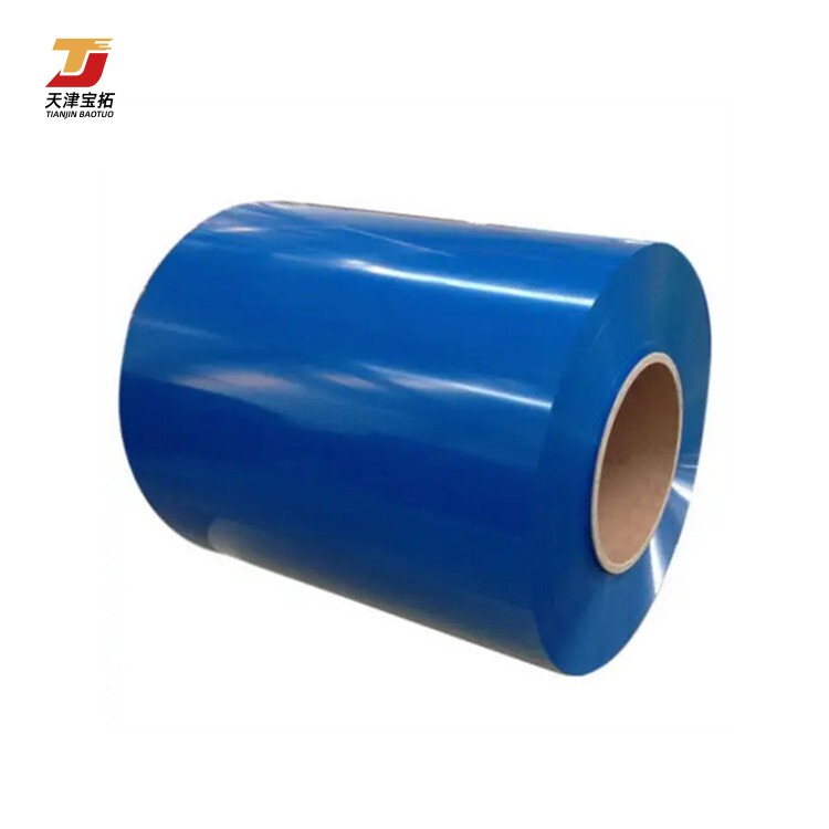 Custom Made Pattern PPGI PPGL Coil Beautiful Building Materials Color Coated Steel Coil