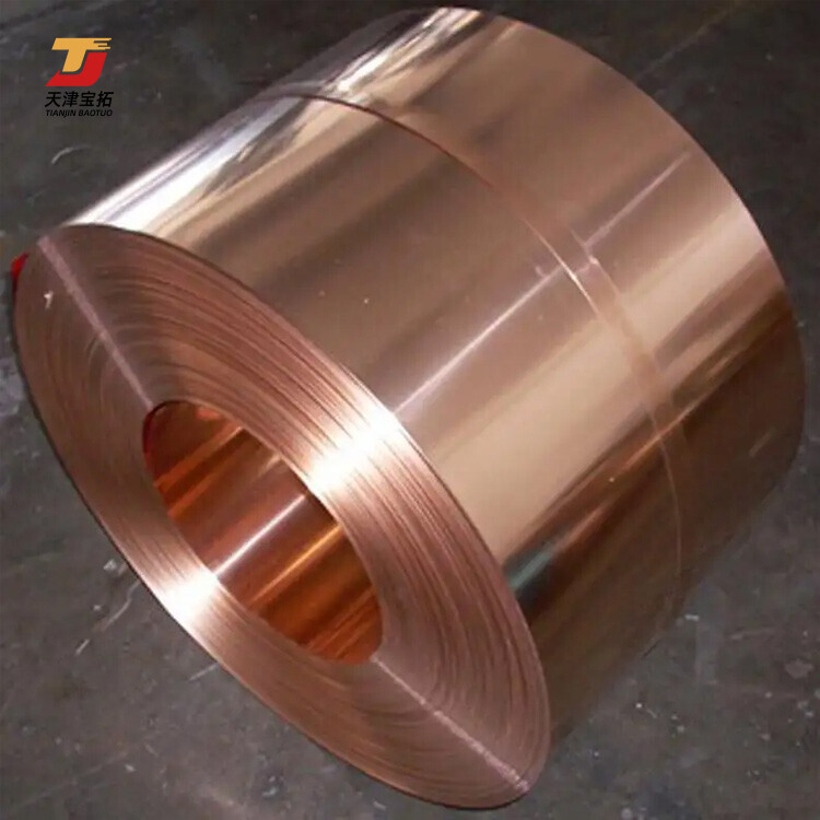 Hot Selling Copper Coils C12200 C12300 C12500 C14200 Copper Strip Rolls With Wide Use