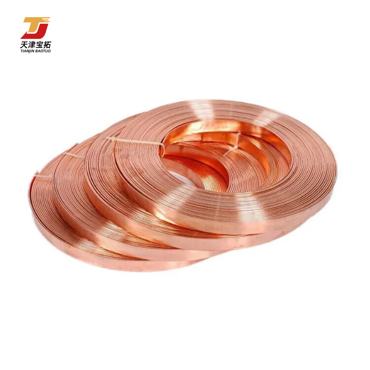 Hot Selling Copper Coils C12200 C12300 C12500 C14200 Copper Strip Rolls With Wide Use