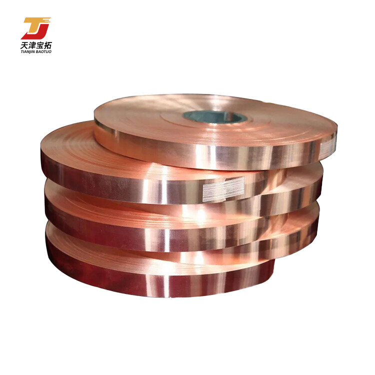 Hot Selling Copper Coils C12200 C12300 C12500 C14200 Copper Strip Rolls With Wide Use