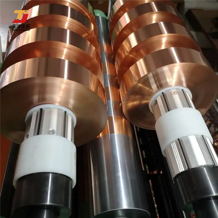 High Purity Soft Copper Foil 10um copper Rolls Conductive copper strip