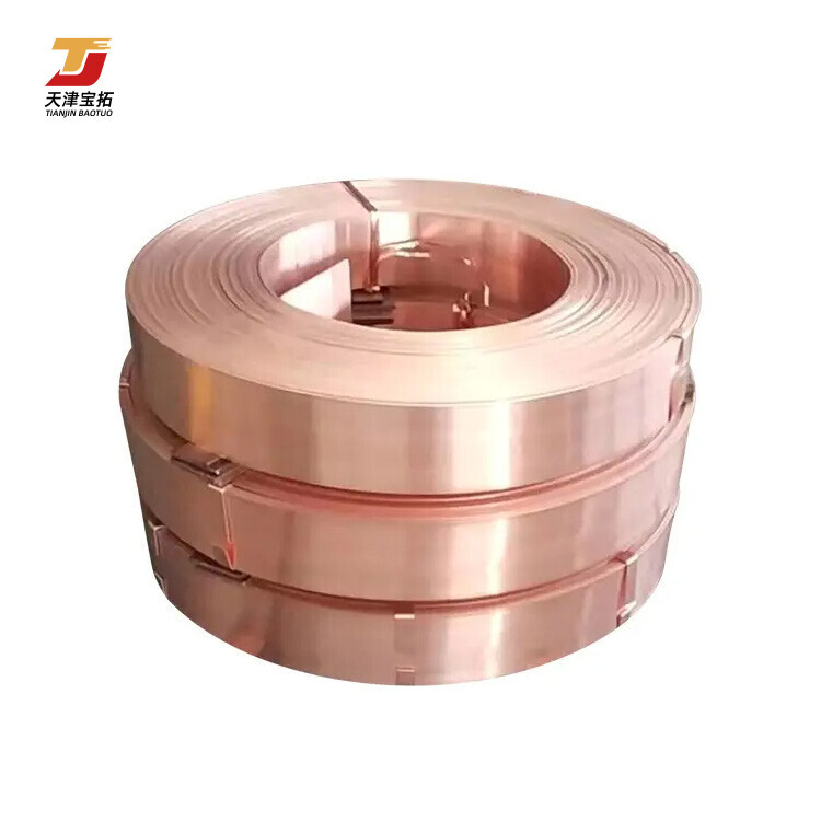 High Purity Soft Copper Foil 10um copper Rolls Conductive copper strip