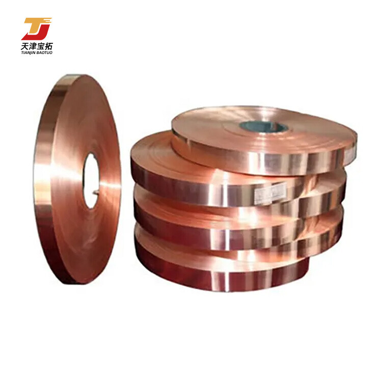 High Purity Soft Copper Foil 10um copper Rolls Conductive copper strip
