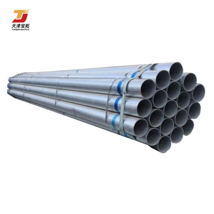 ASTM Sch40 Galvanized Carbon Steel Round hot dip galvanized Carbon Steel Welded Round Pipe for Sale