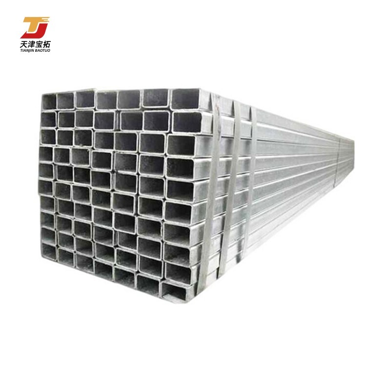 SS304 A500 L4 BS 1387 Estructural Tube 8mm Square MS GI Hot Dip Galvanized Steel 8x8 Mm Price Pipe Round Hot Rolled Steel Pipes