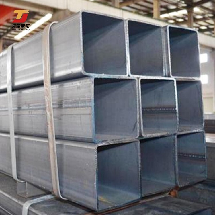 SS304 A500 L4 BS 1387 Estructural Tube 8mm Square MS GI Hot Dip Galvanized Steel 8x8 Mm Price Pipe Round Hot Rolled Steel Pipes