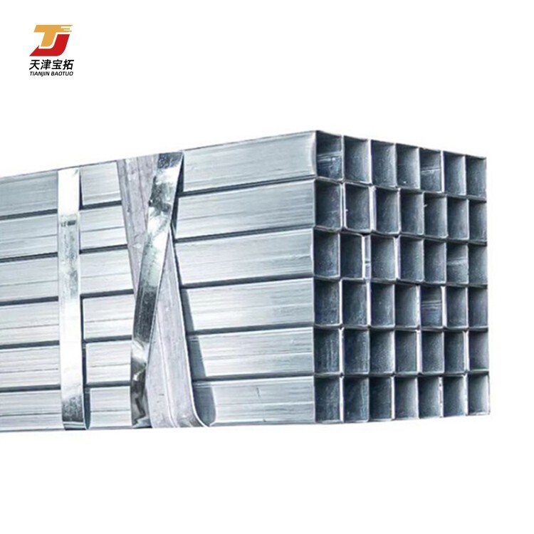 SS304 A500 L4 BS 1387 Estructural Tube 8mm Square MS GI Hot Dip Galvanized Steel 8x8 Mm Price Pipe Round Hot Rolled Steel Pipes