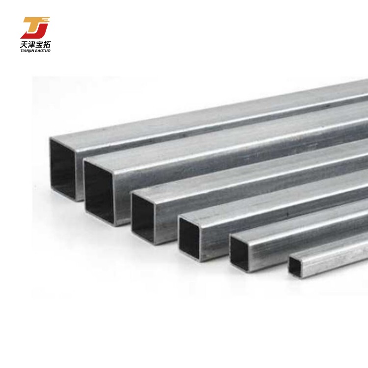 Factory Direct Sales 304 Mirror Polished Stainless Steel Tub Decorative Stainless Steel Square Tube 316 Stainless Steel Pipe