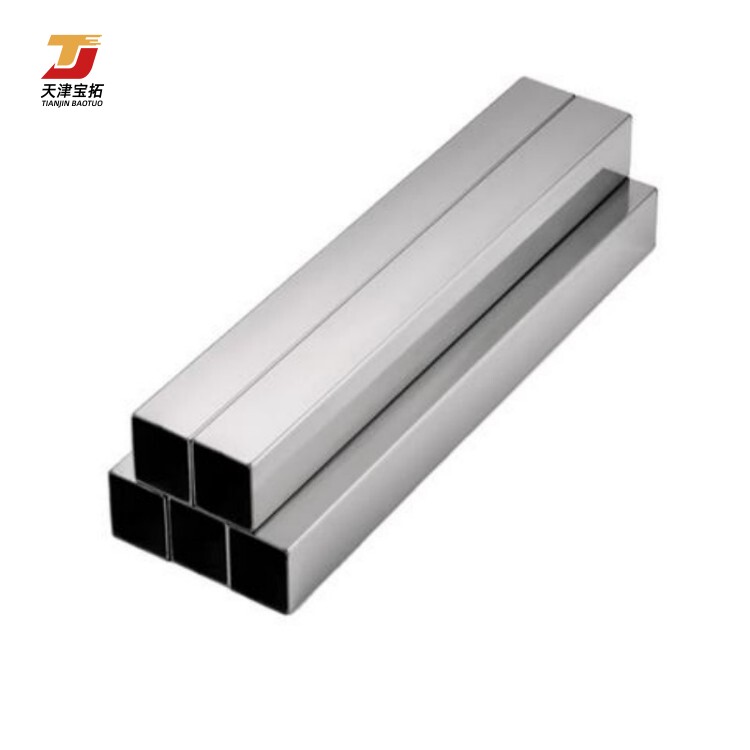 ASTM A554 Stainless Steel 304 304L 316 316L Square Tube Pipe Stainless Steel Rectangular Tube Pipe Price Ornamental Pipe Factory
