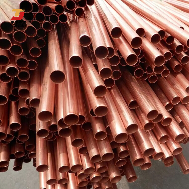 C10100 C10200 C11000 99.9% Pure EN 13348 Gas High Quality AC copper pipe 1/2