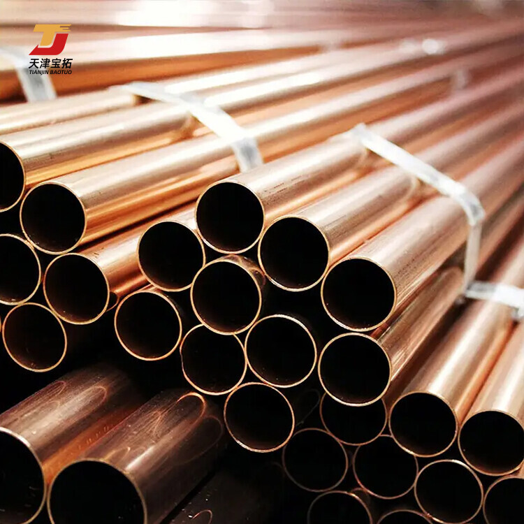 C10100 C10200 C11000 99.9% Pure EN 13348 Gas High Quality AC copper pipe 1/2