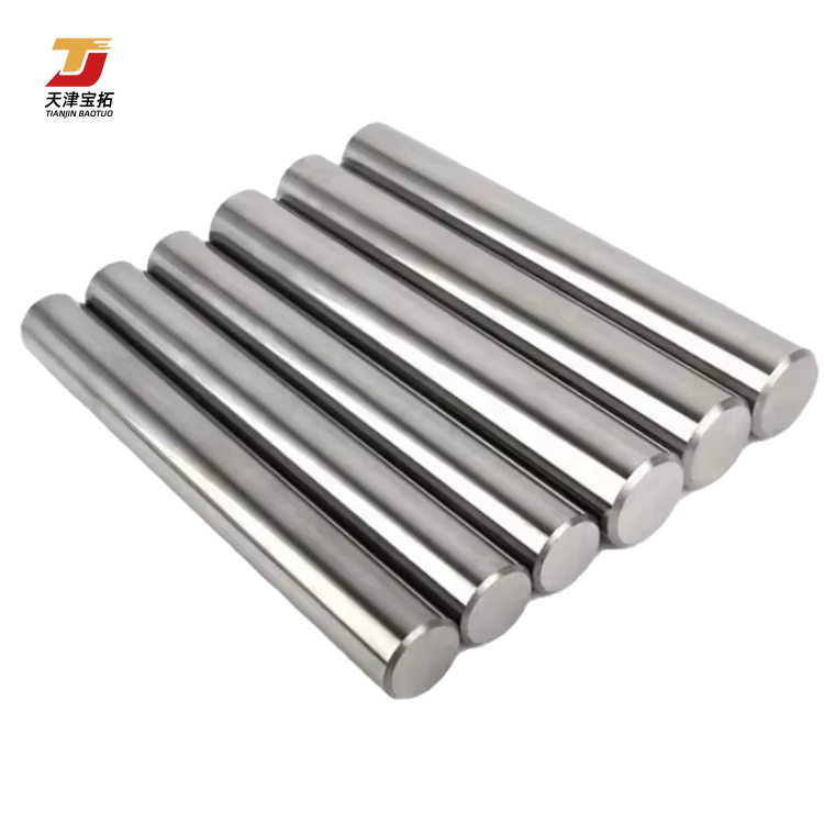 Solid Surface 304 Stainless steel Grinding Round Shaft Round rod For Mechanical Manufacturing