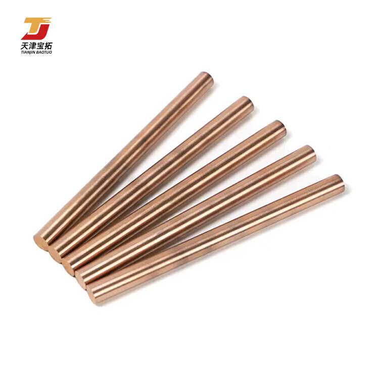 Factory supply 99.99% purity copper rod c12200 c10100 c11000 c46400 c14500 10mm copper round bar