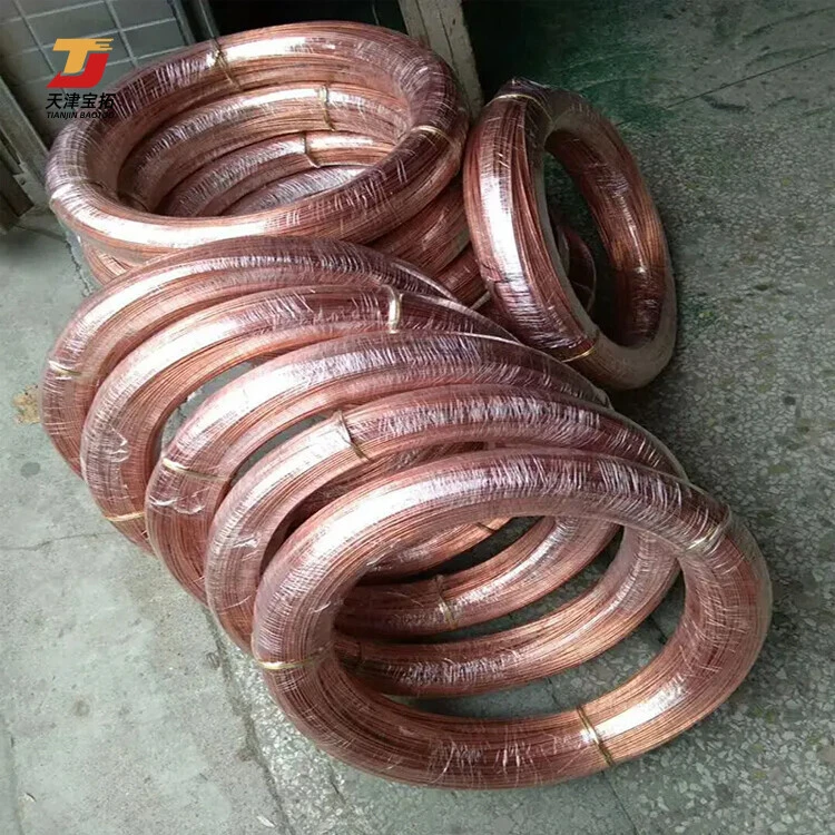 High Quality 0.05mm-6mm Enameled Copper Wire Solid Insulated Motor Machine Winding Wire Coils for Rewinding