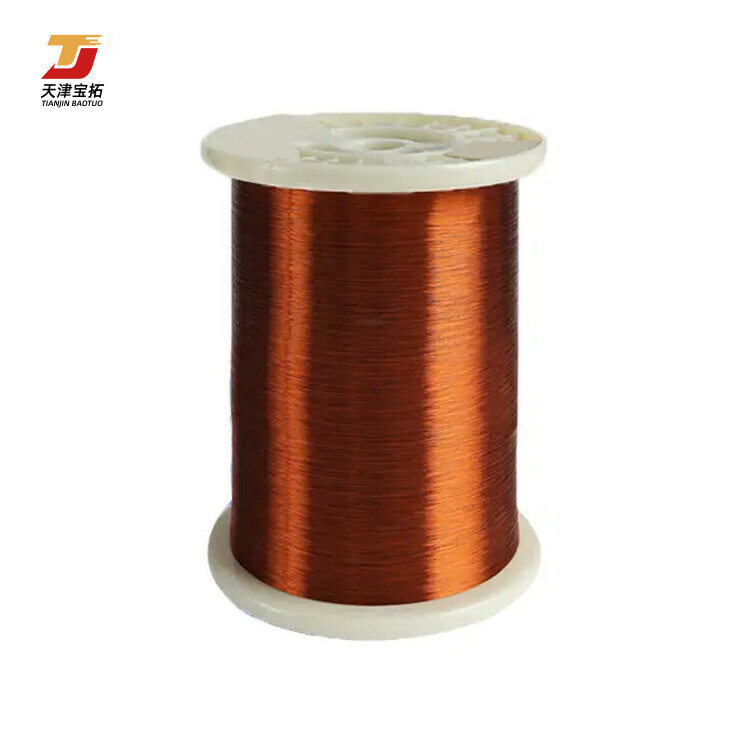 High Quality 0.05mm-6mm Enameled Copper Wire Solid Insulated Motor Machine Winding Wire Coils for Rewinding