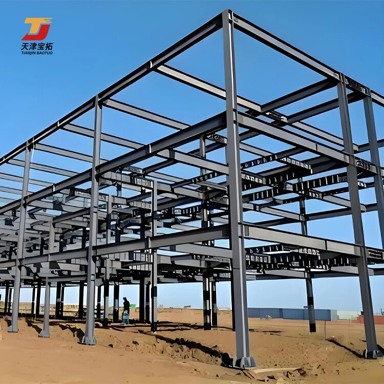 Steel Structures Prefabricated Warehouse Workshop Building Metal Manufacturer Structural Steel Frame Construction