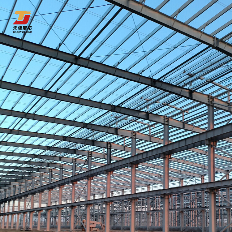 Steel Structures Prefabricated Warehouse Workshop Building Metal Manufacturer Structural Steel Frame Construction
