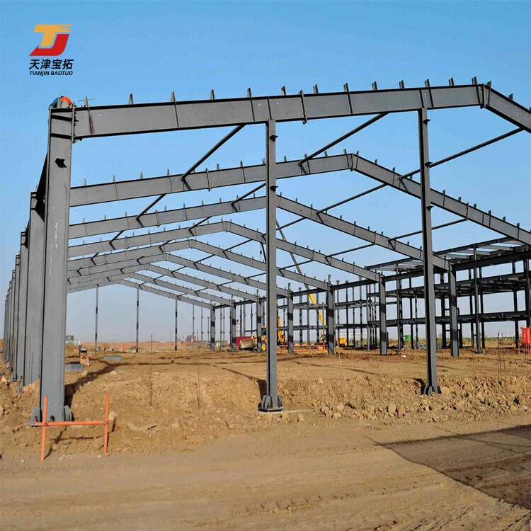 Steel Structures Prefabricated Warehouse Workshop Building Metal Manufacturer Structural Steel Frame Construction