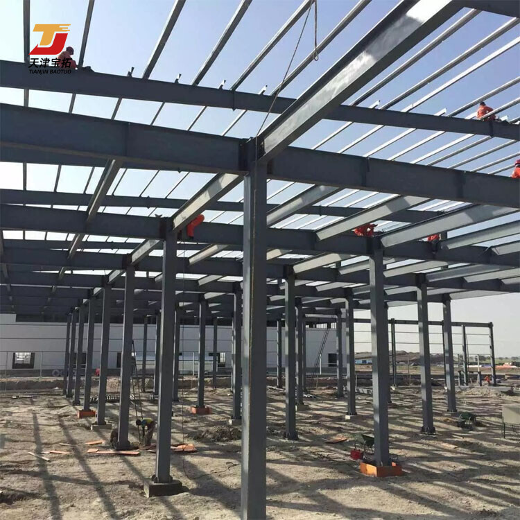 Steel Structures Prefabricated Warehouse Workshop Building Metal Manufacturer Structural Steel Frame Construction
