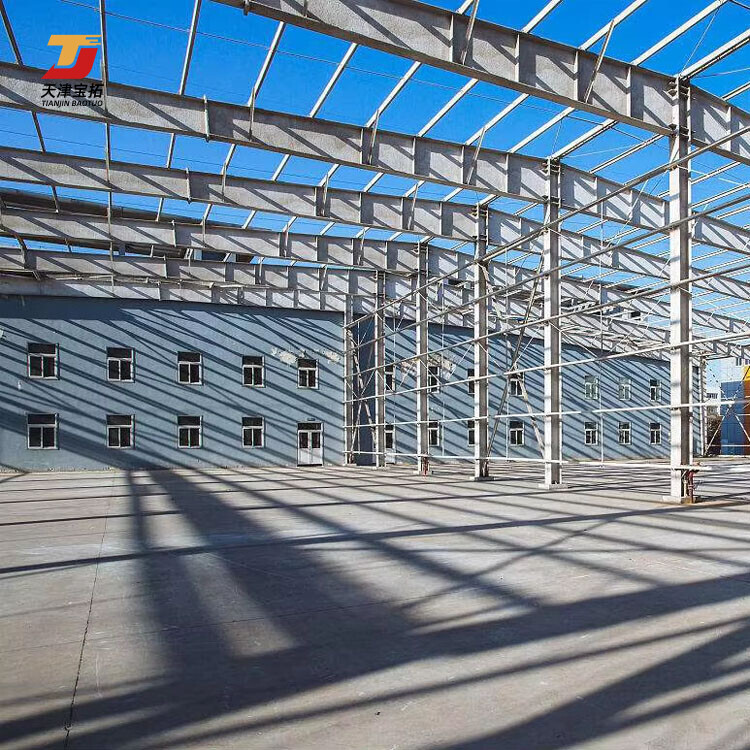 Steel Structure Construction Warehouse and Steel Structure Manufacturing Warehouse Directly Supplied by the Manufacturer
