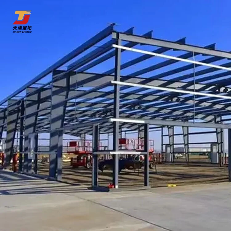 Steel Structure Construction Warehouse and Steel Structure Manufacturing Warehouse Directly Supplied by the Manufacturer