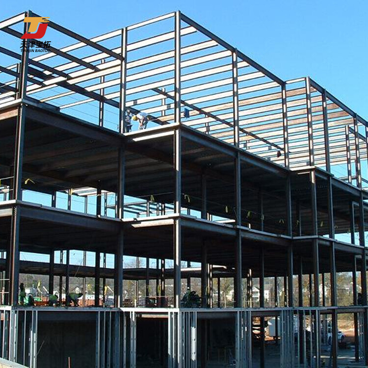 Prefabricated Steel Frame Structure Industrial Metal Modern Building Light Steel Structure