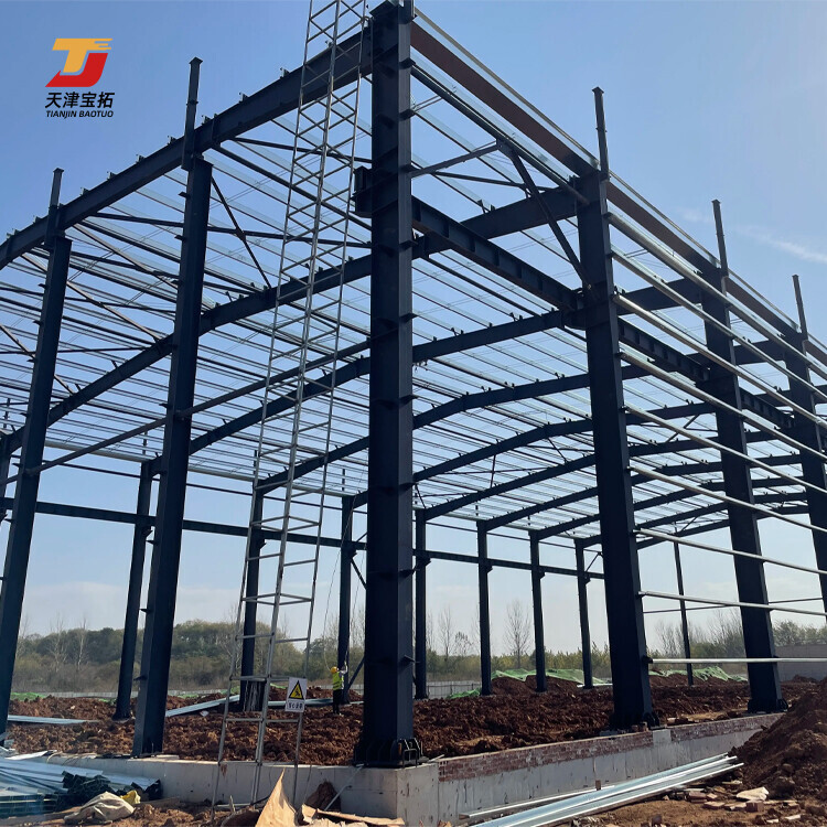 Prefabricated Steel Frame Structure Industrial Metal Modern Building Light Steel Structure