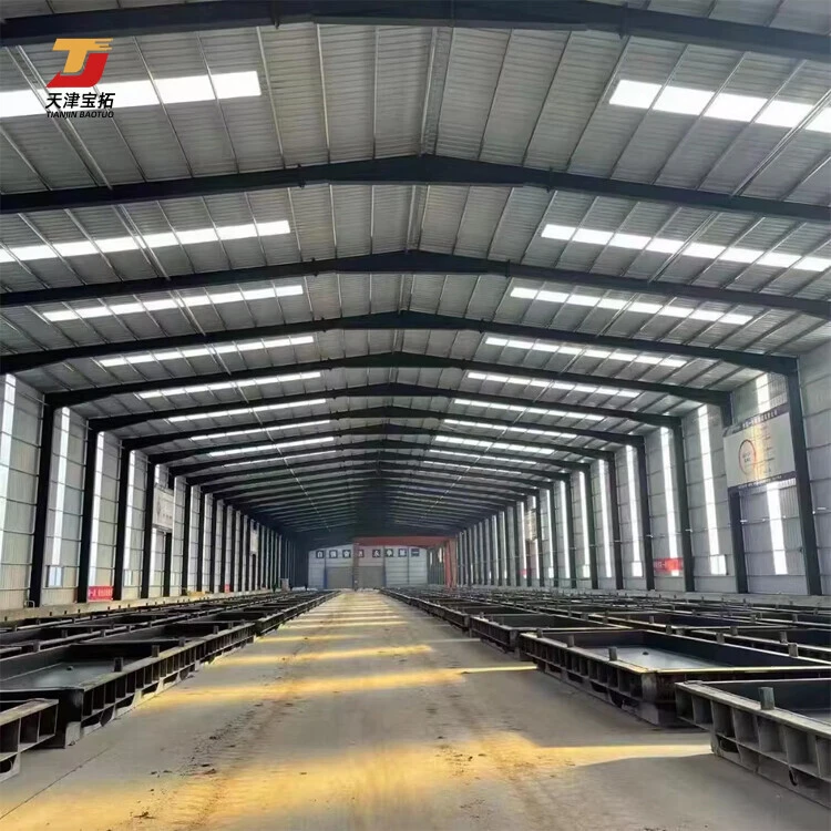 Prefabricated Steel Frame Structure Industrial Metal Modern Building Light Steel Structure