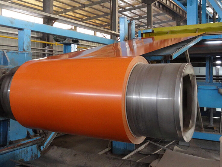 Orange PPGL Steel Coil
