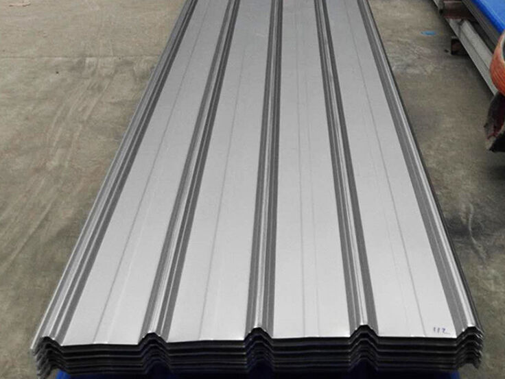 Z275 galvanized corrugated sheet